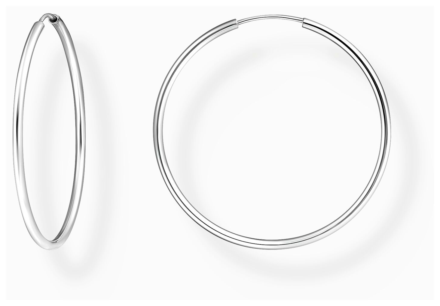 Thomas Sabo CR728-001-21 Medium Sterling Silver Hoop Jewellery