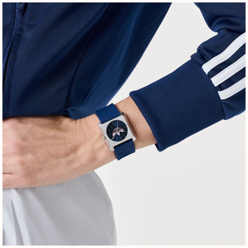 Adidas RETRO POP FOUR (31mm) Blue Dial / Blue Silicone Strap AOSY26502 - alternate view 6