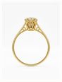 James Moore & Co Pre-Owned 18ct Yellow Gold 0.92ct Round Brilliant Cut Solitare Ring J63131 - alternate view 3