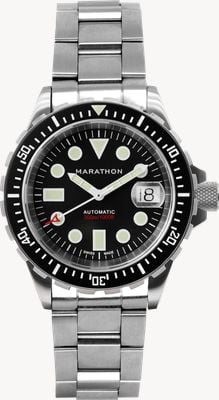 Marathon Original SAR Diver's Automatic OSAR-D (41mm) Black Dial / Stainless Steel Bracelet(Maple Leaf Clasp) WW194006SS-2002