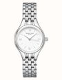Rosefield Ladies Muse White Dial Silver Coloured Stainless Steel Bracelet MUWSSS-MU02