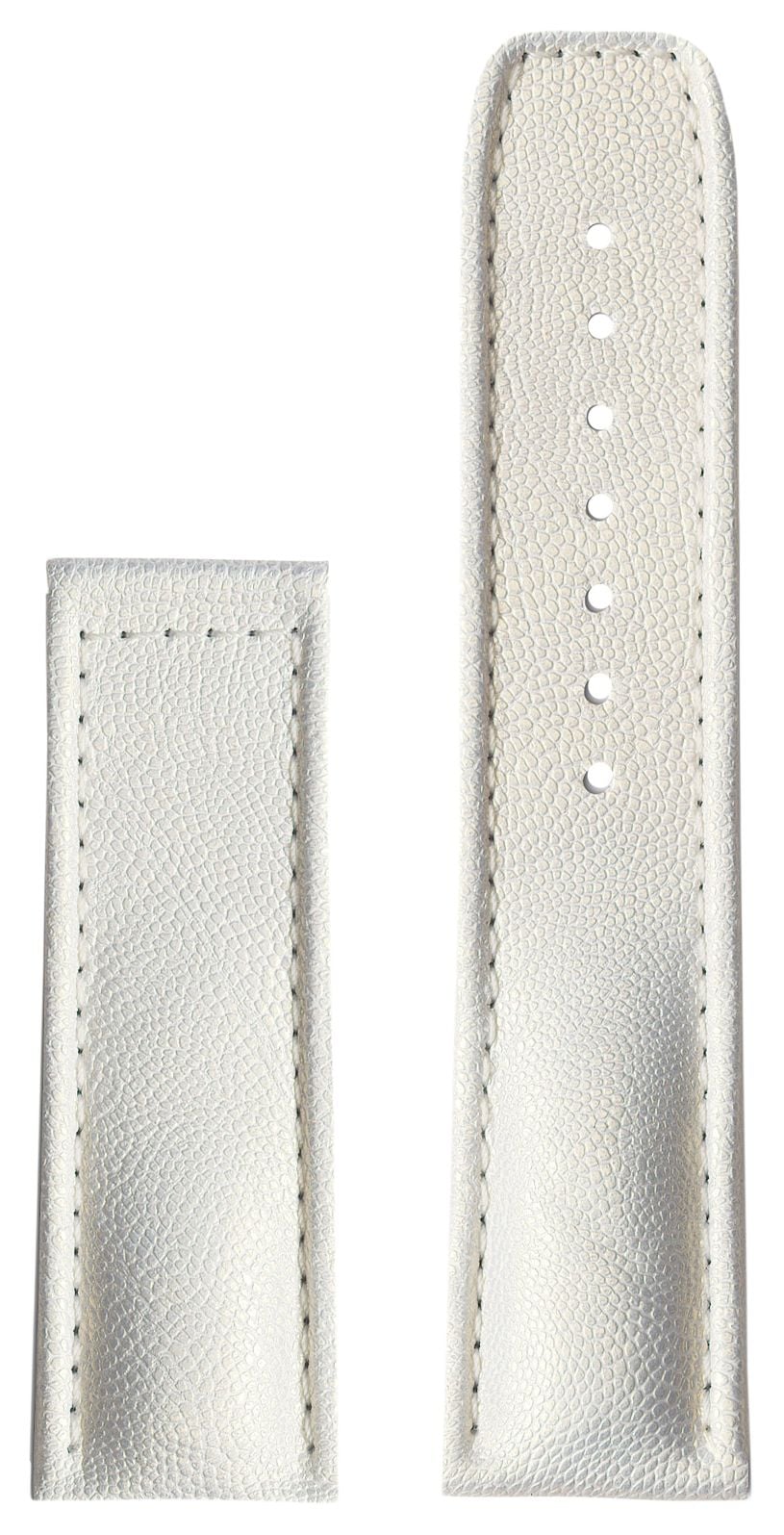 Hanhart 9924.0620-07 PRIMUS White Calfskin Leather Strap - Watch