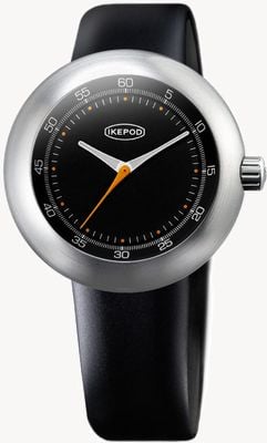 IKEPOD MEGAPOD Gae M002 (46mm) Black Dial / Black Silicone Strap M002-SI-LB