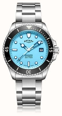 Rotary Men's Seamatic Automatic (42mm) Blue Dial / Stainless Steel Bracelet GB05430/57