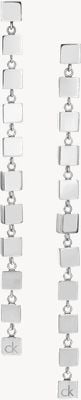 Calvin Klein Ladies Geometric Earrings Silver 35000843