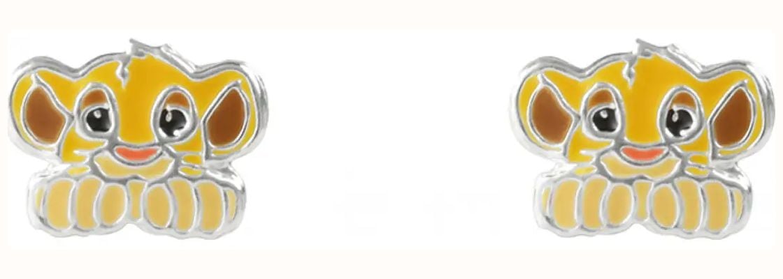 Disney Silver Lion King Pair Of Stud Earrings E908019SL.PH