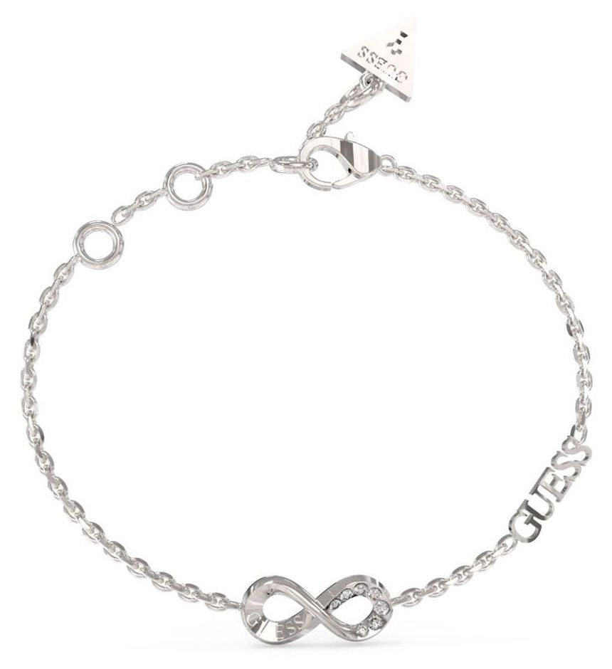 Guess JUBB03270JWRHL Endless Dream Infinity Bracelet Silver Jewellery