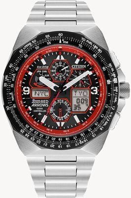 Citizen Red Arrows Limited Edition Radio Controlled Skyhawk A.T Eco-Drive JY8126-51E