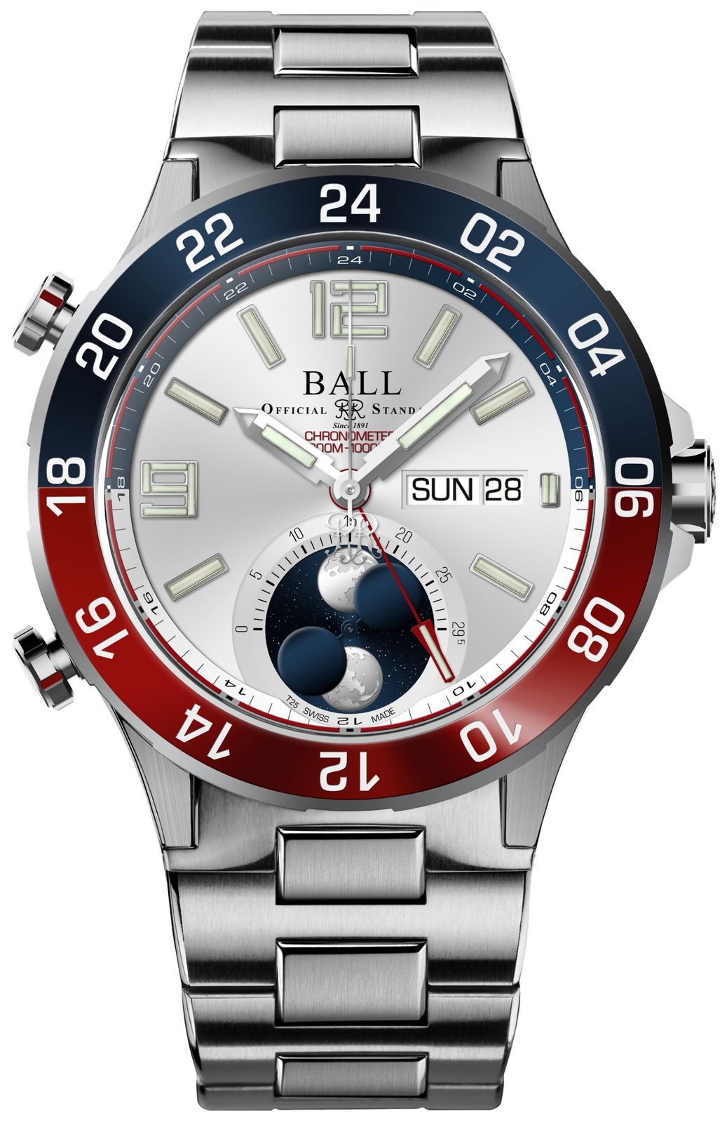 Ball Watch Company DG3220A-S1CJ-SL Roadmaster Marine GMT