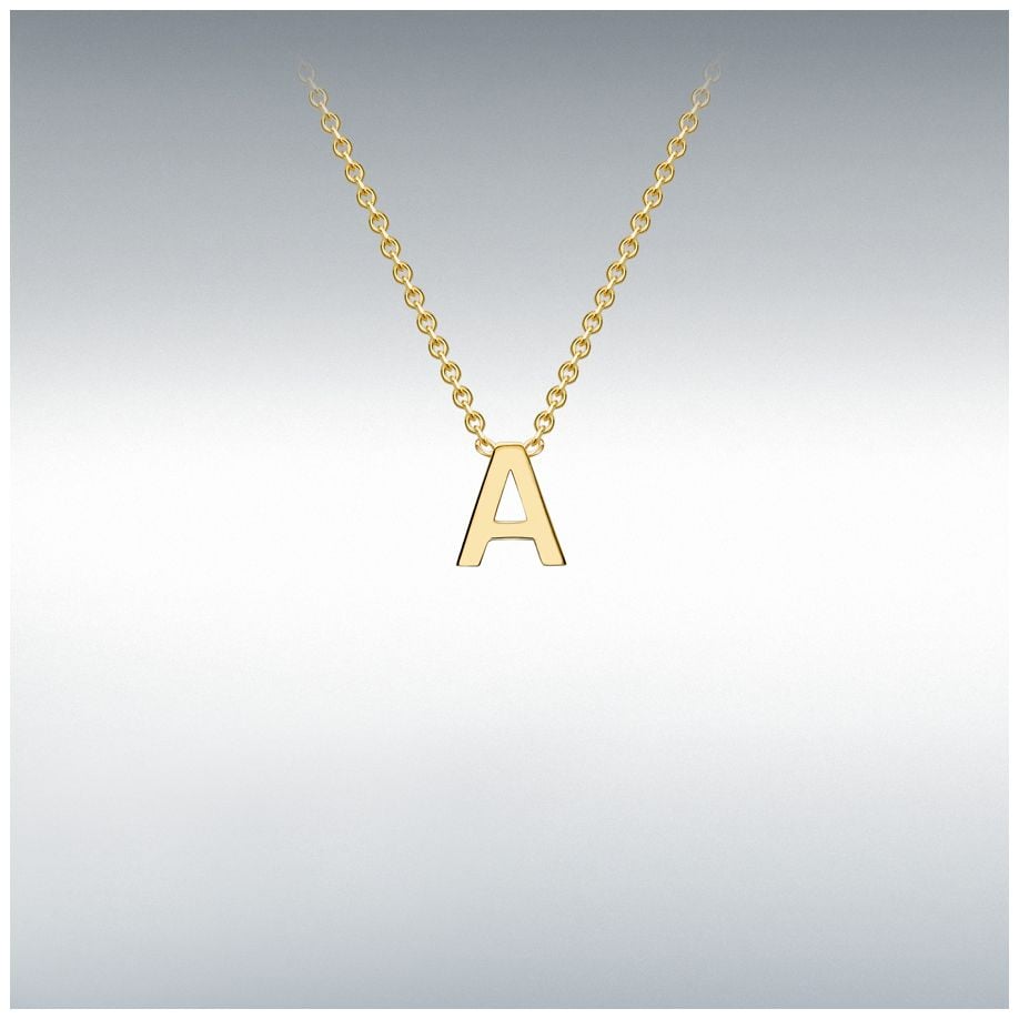 James Moore & Co 1.19.0150 9ct Yellow Gold Fine Initial Jewellery