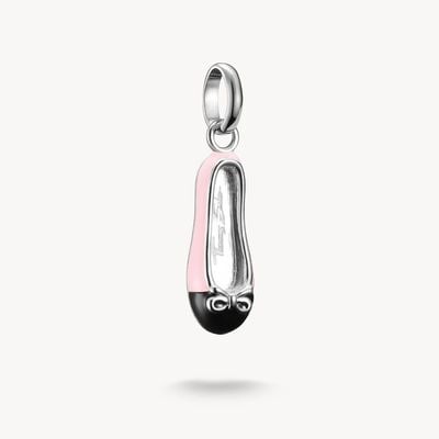 Thomas Sabo Charm Club Connect Pink Ballerina Slipper Charm CC1245-007-9