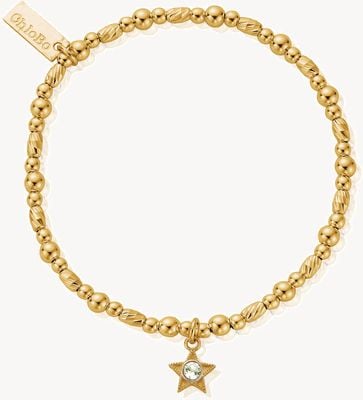 ChloBo November Birthstone Bracelet - 18ct Gold Plated GBBCB3501