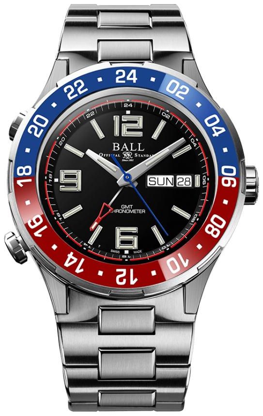 Ball Company DG3030B-S4C-BK ROADMASTER MARINE GMT | Watch - Ball Watch Company - Modalova
