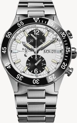 Ball Watch Company Roadmaster Rescue Chronograph | 41mm | Limited Edition | Stainless Steel Bracelet DC3030C-S-WHBK