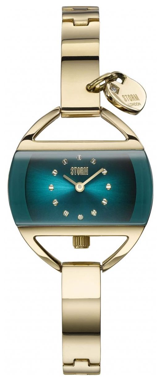 STORM 47013/GD/T Women's Temptress Charm Gold Teal Watch