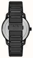 Armani Exchange Three-Hand Quartz (42mm) Black Sunray Dial / Black PVD Stainless Steel Bracelet AX2651 - alternate view 3