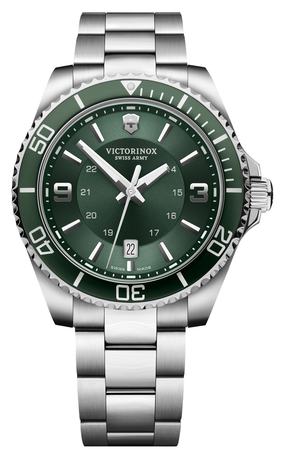 Victorinox 241934 Maverick Large (43mm) Green Dial / Watch