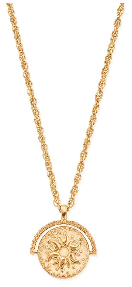 ChloBo GNCTR3539 TREASURES OF BALI Renewal Spinner Necklace Jewellery