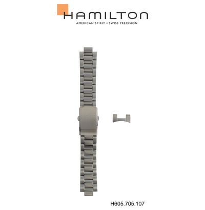 Hamilton Straps H695705107 Stainless Steel Bracelet - ( Watch