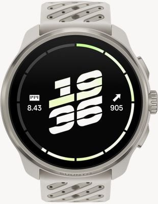 Suunto RACE 3S Titanium AMOLED Multisport Performance Watch (49mm) Feather Grey SS051646000