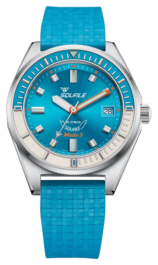 Squale MATICLBWLB.MRLB Matic S Automatic (39mm) Sunray Light Watch