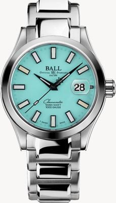 Ball Watch Company Engineer III Marvelight Chronometer (40mm) Turquoise Dial / Stainless Steel Bracelet NM9026C-S44C-TQR