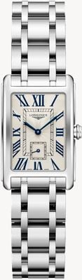 LONGINES DolceVita Quartz (20.80mm) Silver "flinqué" Dial / Stainless Steel Bracelet L52554716