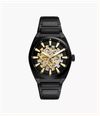 Fossil Everett 42 mm Automatic Black Stainless Steel ME3289