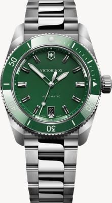 Victorinox Maverick Automatic (39mm) Green Dial / Stainless Steel Bracelet 242107