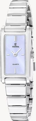 Festina Mademoiselle Quartz (25mm) Purple Sunray Dial / Stainless Steel Bracelet F20767/3