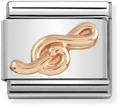 Nomination Classic Treble Clef Steel Charm 430106/13