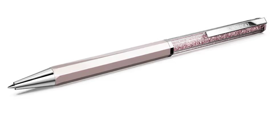 Swarovski 5756698 Crystalline ballpoint pen, Pink lacquered Jewellery