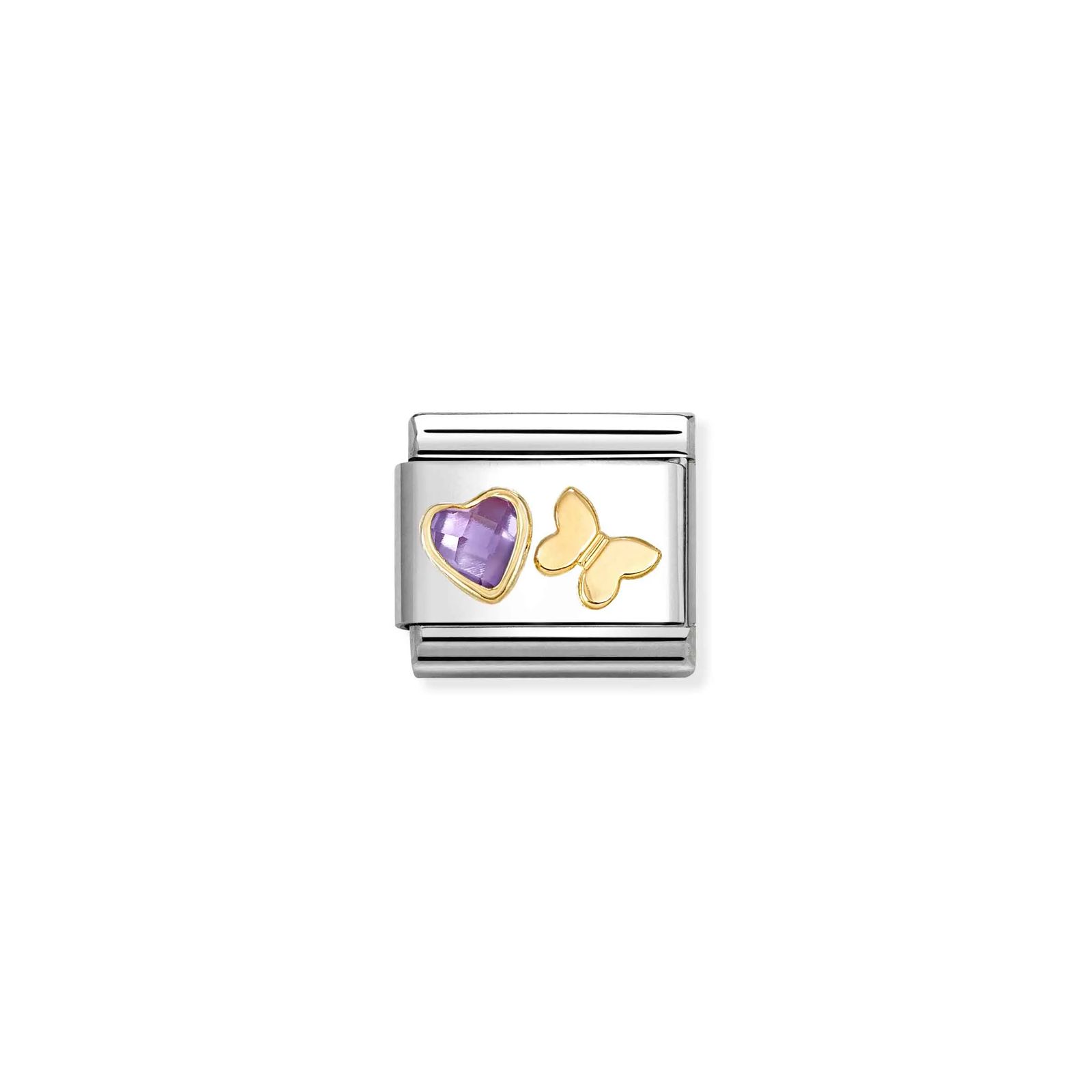 Nomination 030613/13 Classic Purple Cubic Zirconia Heart & Jewellery