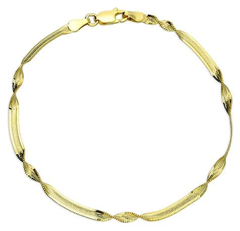 CME Leicester Limited H6622/19 Gold Plated 19.5cm Triple Jewellery