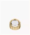 Fossil Watch Ring 15 mm Two-Hand Gold-Tone Stainless Steel ES5535 - alternate view 4