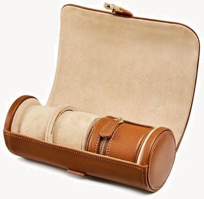 WOLF Cassandra Double Watch Roll With Pouch 800845