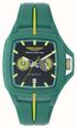 Aston Martin Aramco Formula One™ Team FLK Quartz Multifunction (41.4mm) Black Dial / Podium Green Silicone Strap MTFF1F601