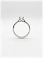 0.30ct Round Brilliant Natural Diamond Platinum Solitaire Ring FCD28346 - alternate view 3