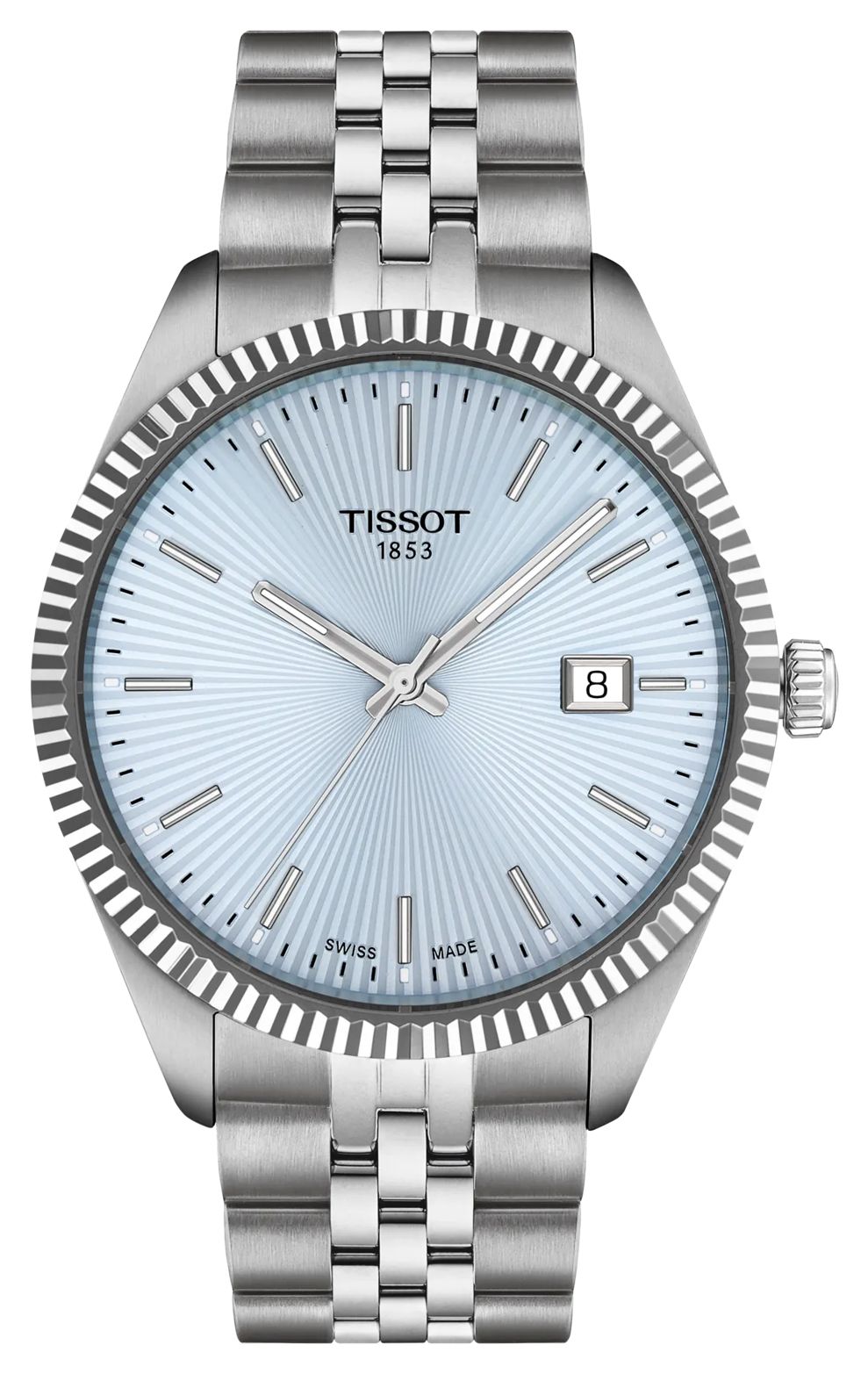 Tissot T1564101135100 Ballade Quartz (40mm) Ice Blue Dial / Watch