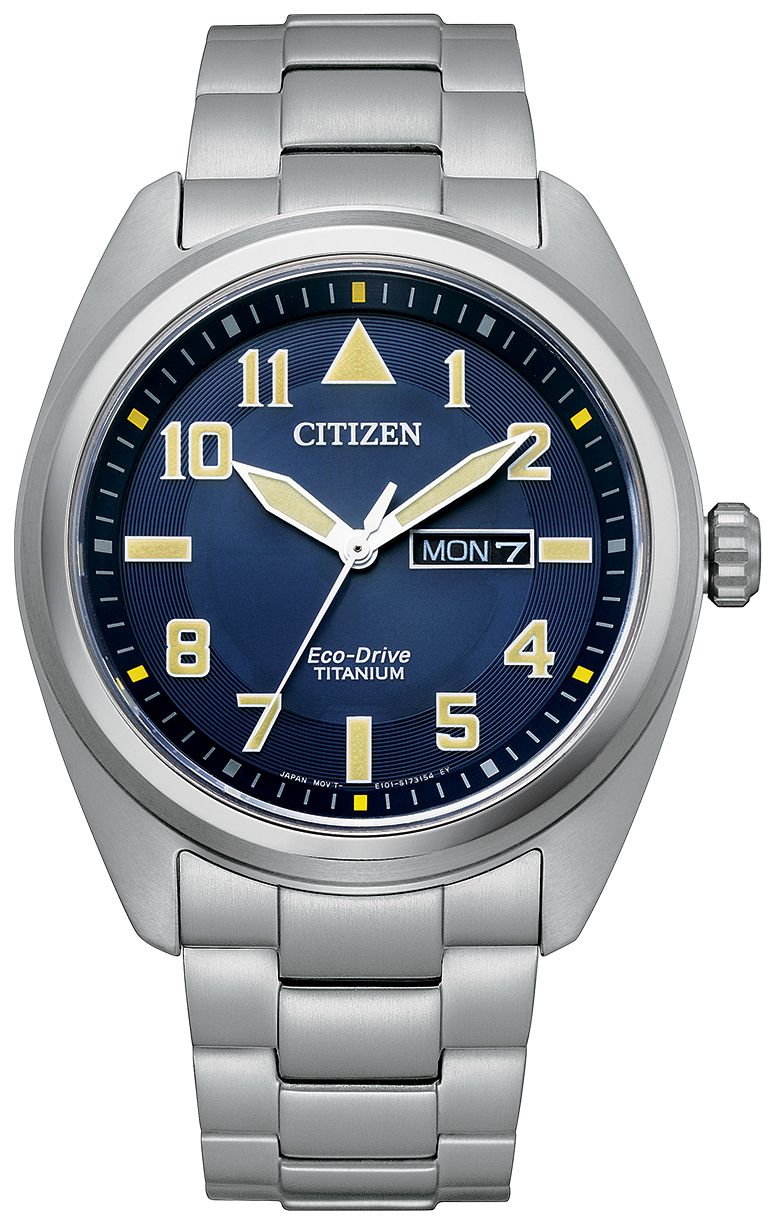 Citizen BM8560-88L Mens Eco-Drive Super Titanium Bracelet Watch