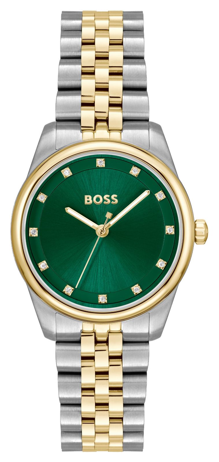 BOSS 1502834 GRACEFUL PRECIOUS (32mm) Green Dial / Two-Tone Watch