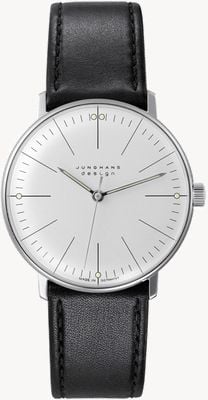 Junghans max bill Hand-winding Sapphire Glass 27/3700.02