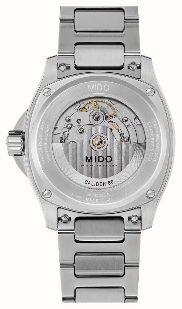 MIDO Multifort TV Big Date Alebrijes Limited Edition (40mm) Grey Gradient Dial / 3x Strap Set M0495261108102 - alternate view 6