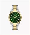 Fossil Pearson 42 mm Multifunction Two-Tone Stainless Steel Watch FS6177