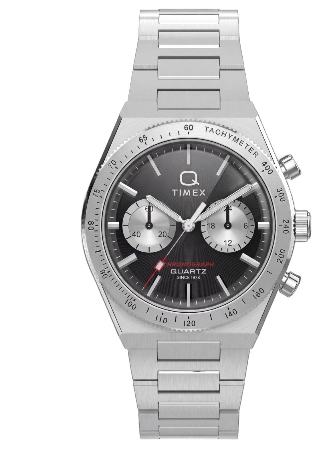 Timex TW2Y93200 Q Timex Continental Chronograph 36mm Watch