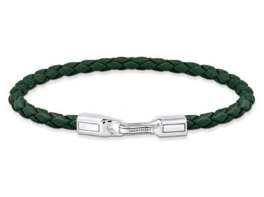 Thomas Sabo A2147-682-6-L17 Silver Bracelet With Braided, Jewellery