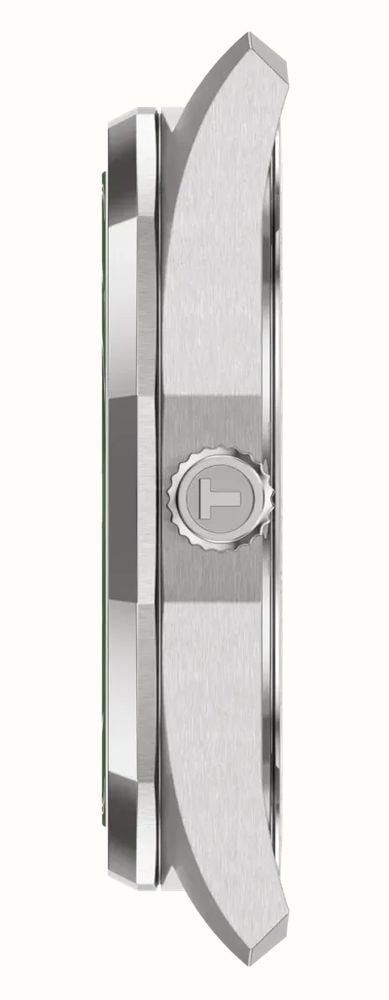 Tissot PRC 100 Solar (39mm) Green Sunray Dial / Stainless Steel Bracelet T1514221109100 - alternate view 4
