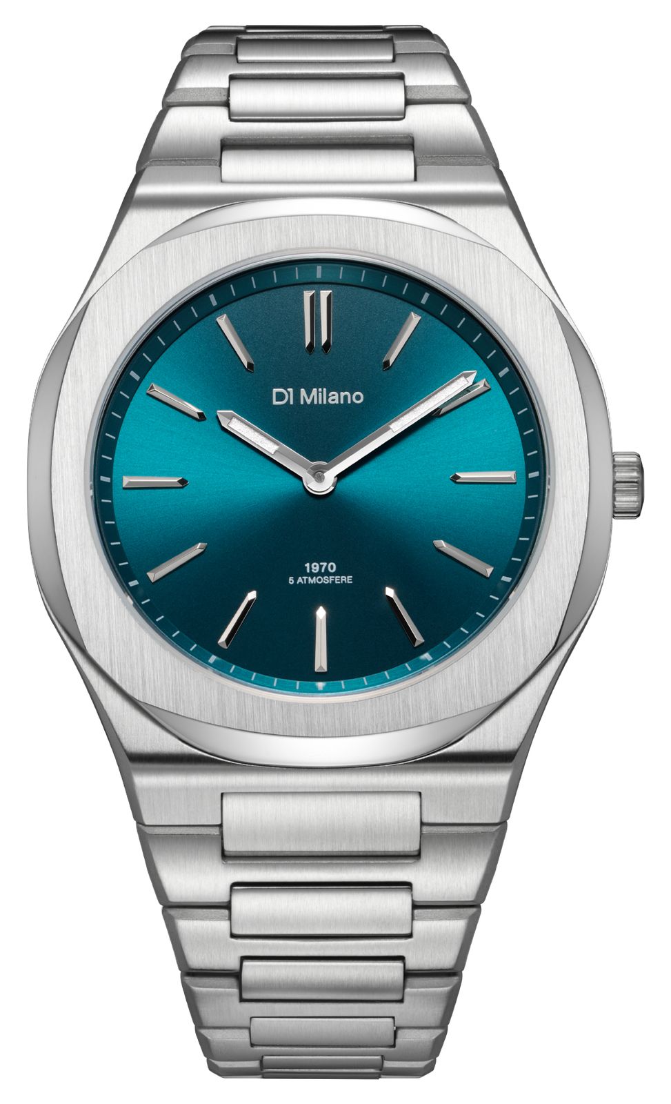 D1 Milano UHBJ03 Ultra Thin Groovy Green (39mm) Petrol Green Watch