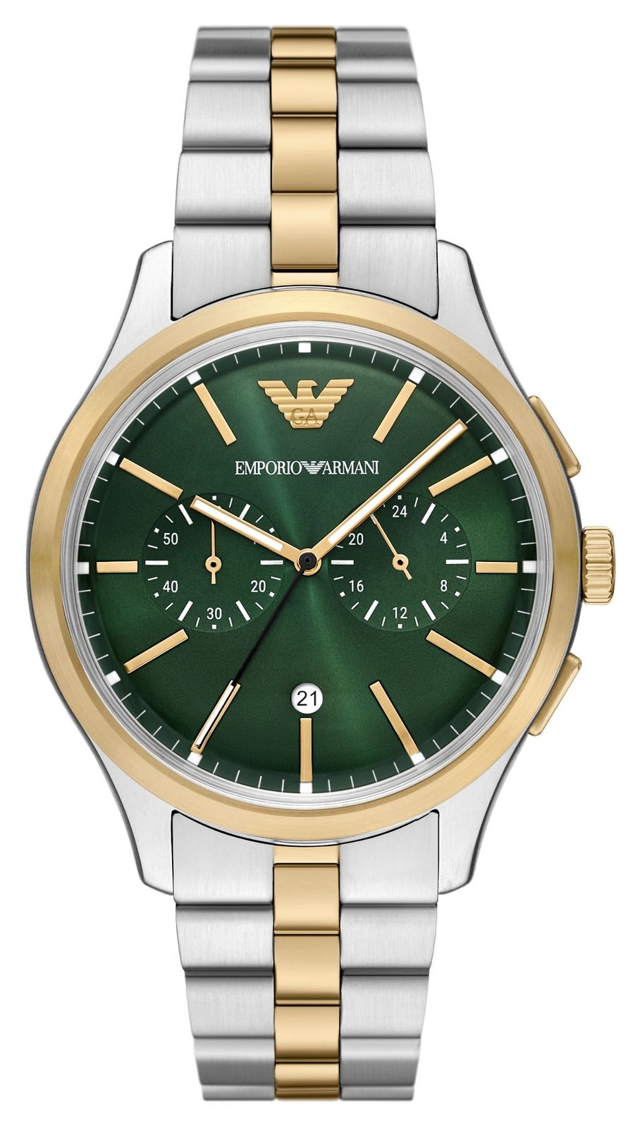 Emporio Armani AR11692 Quartz Chronograph (42mm) Green Dial Watch