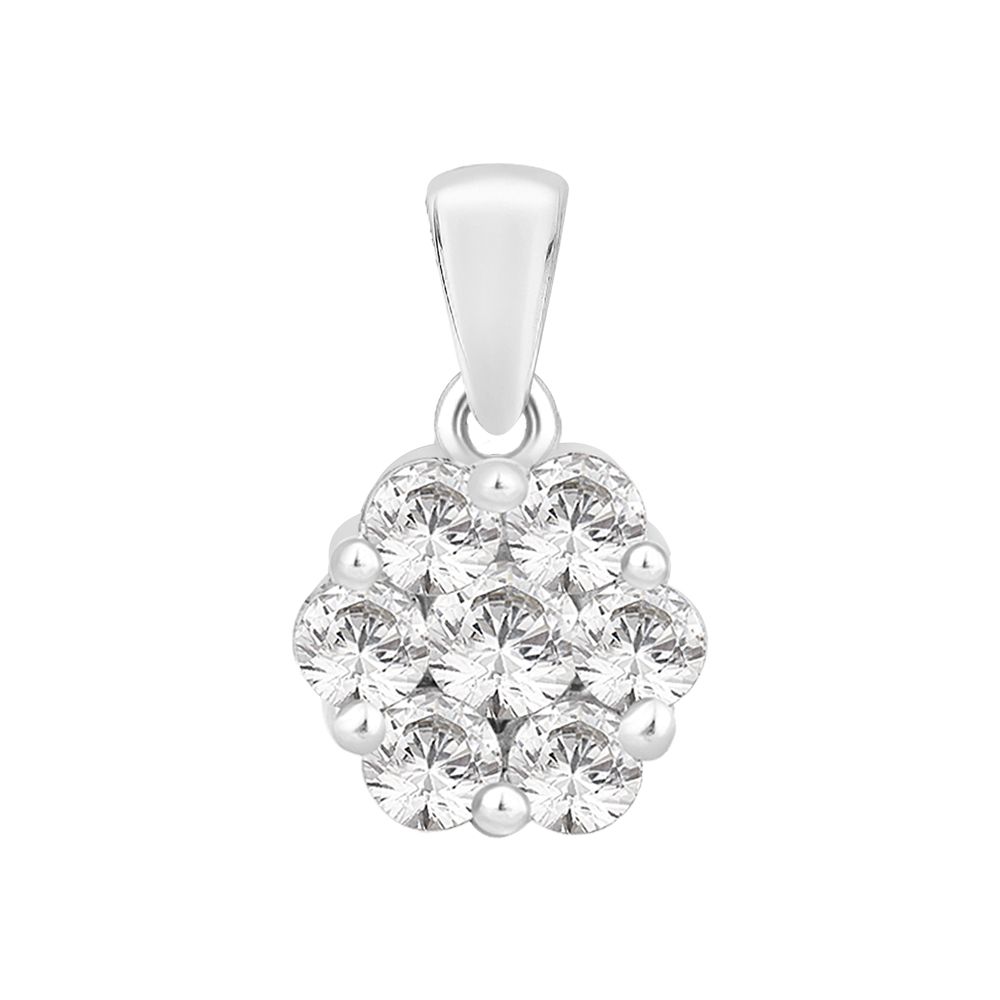 Image of Perfection Crystals P3665-SK Seven Stone Round Cluster Jewellery